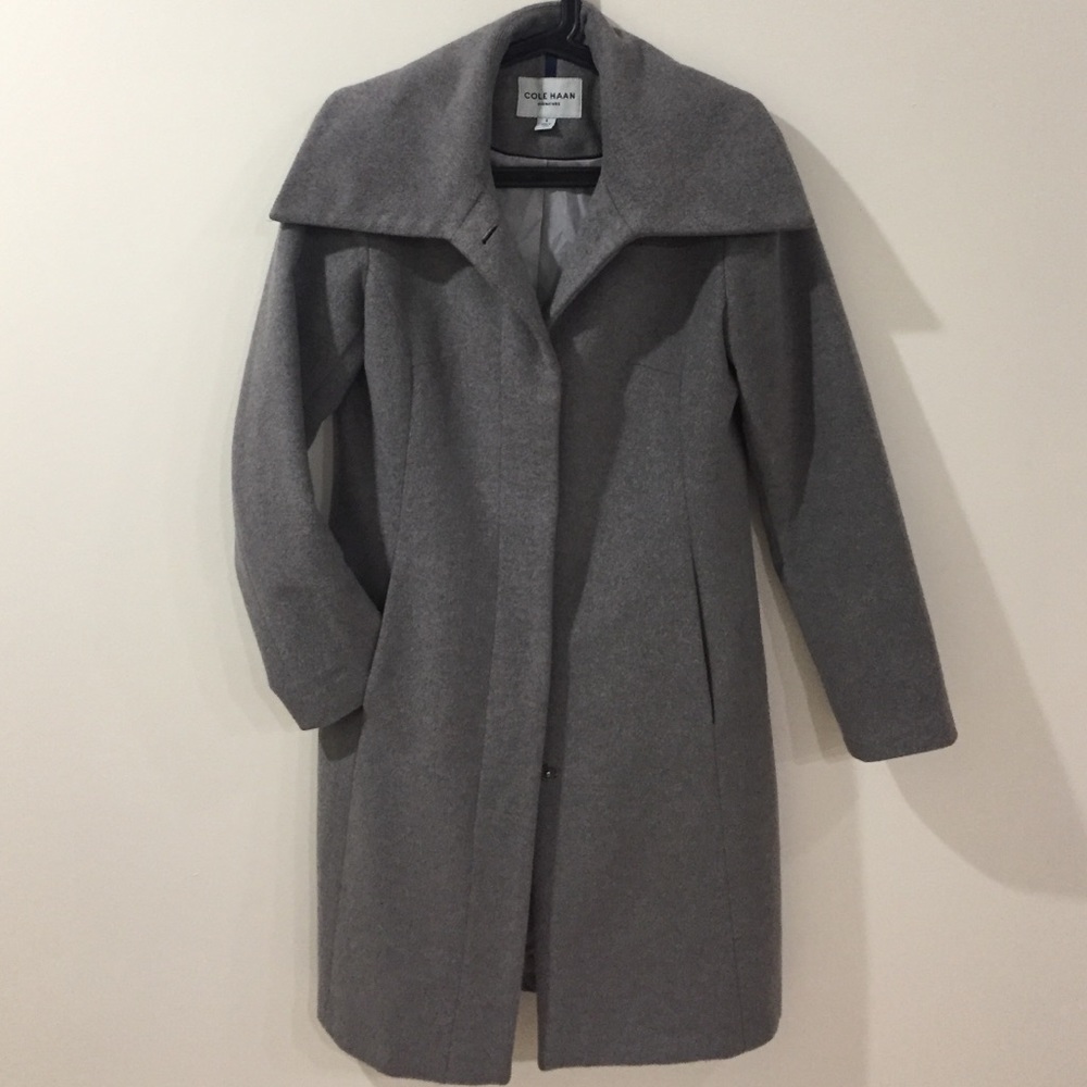 Cole Haan Long Pea Coat