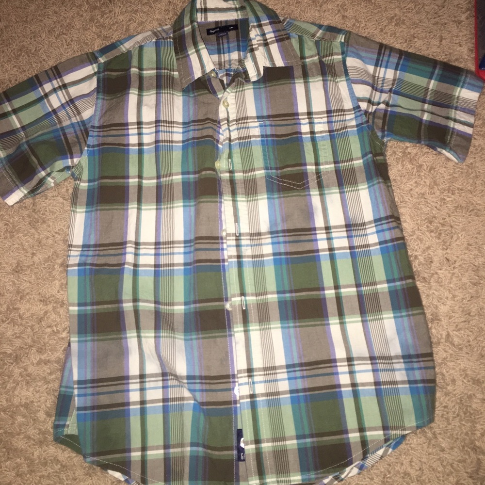 Boys button up