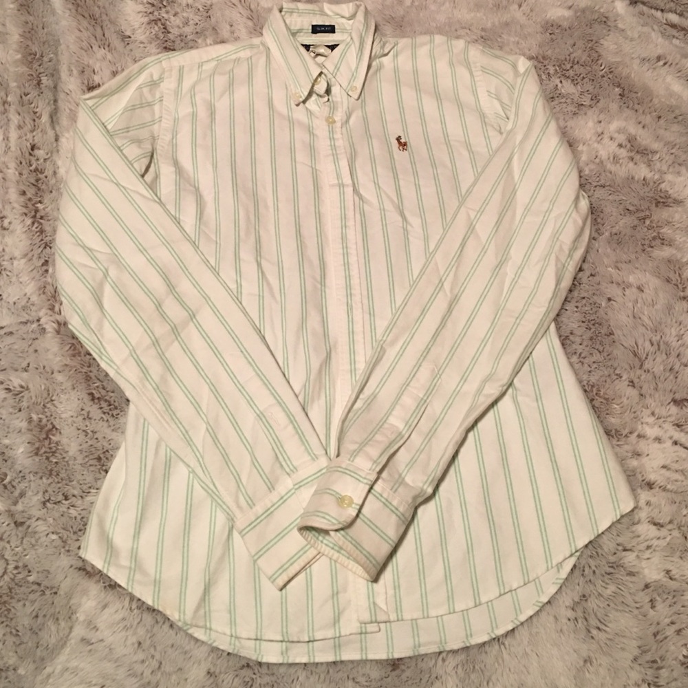 Women's polo button up