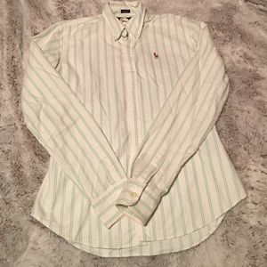 Women's polo button up
