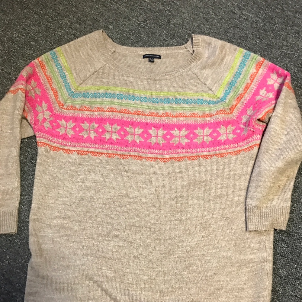 American Eagle tunic length sweater