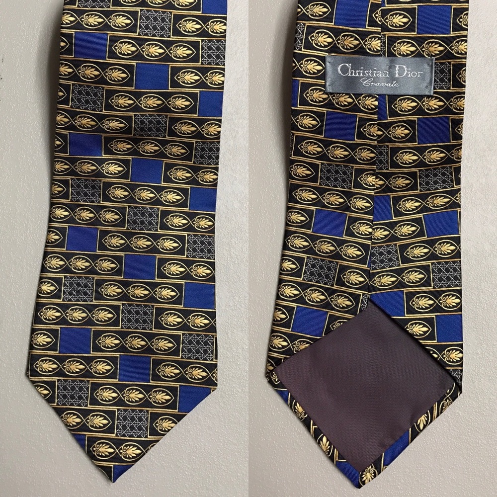 CHRISTIAN DIOR Silk Tie