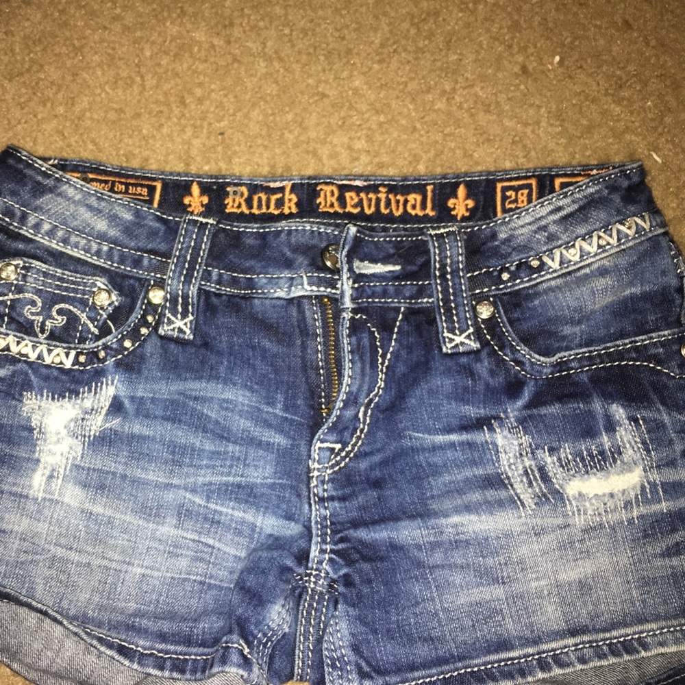Rock revival shorts