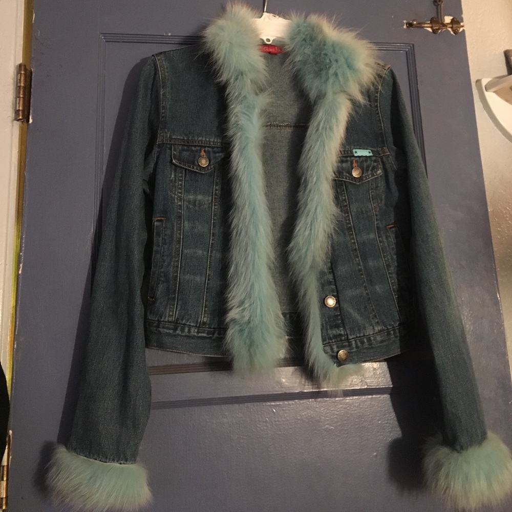 Gi and Jo Jean Fur Jacket