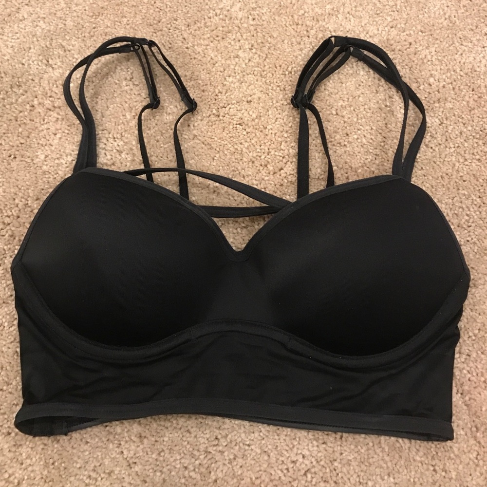 Pink push up bralette