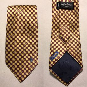 YVES SAINT LAURENT Silk Tie
