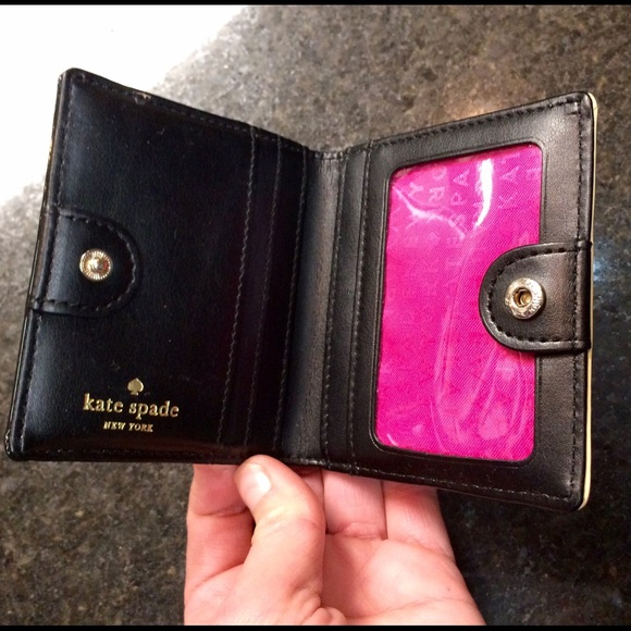 ♠️Kate Spade Striped Wallet - Picture 3 of 4