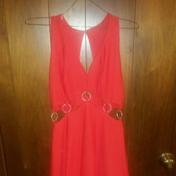 Vintage 70s evening dress - Picture 2 of 3