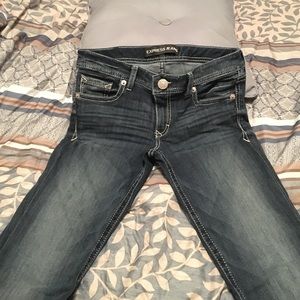 Express Jeans: Stella-Low Rise Jeans, Size 4R