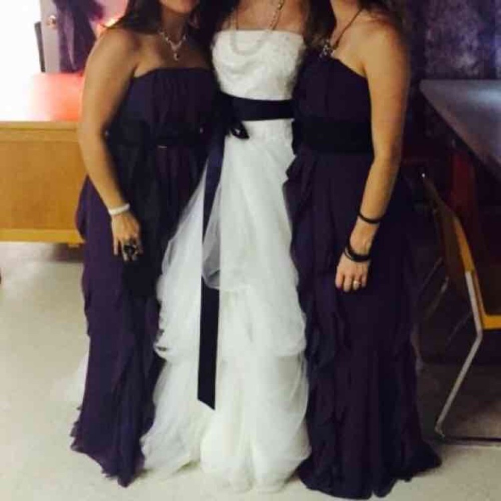Vera Wang Purple Dress
