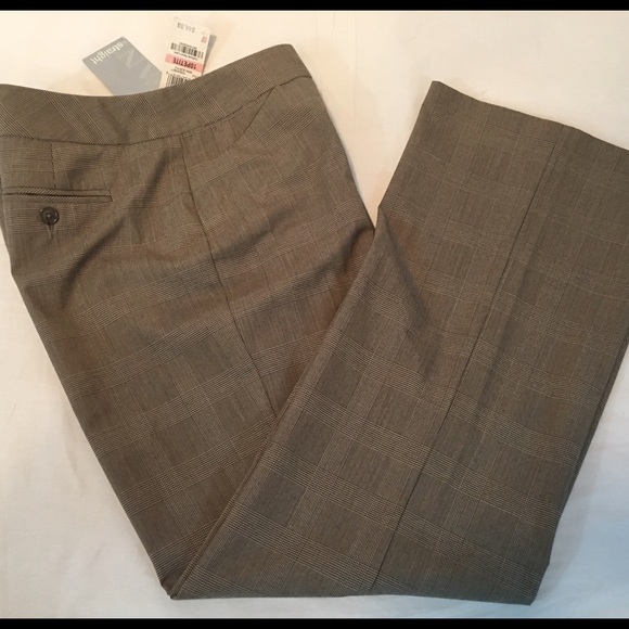 ‼️SOLD‼️ Alfani Petite Tan Pants 10P x 29 Inseam - Picture 2 of 4