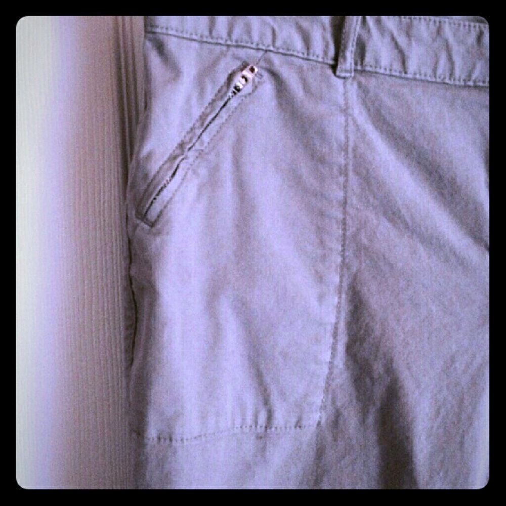 SOLD Gap khaki zip pants