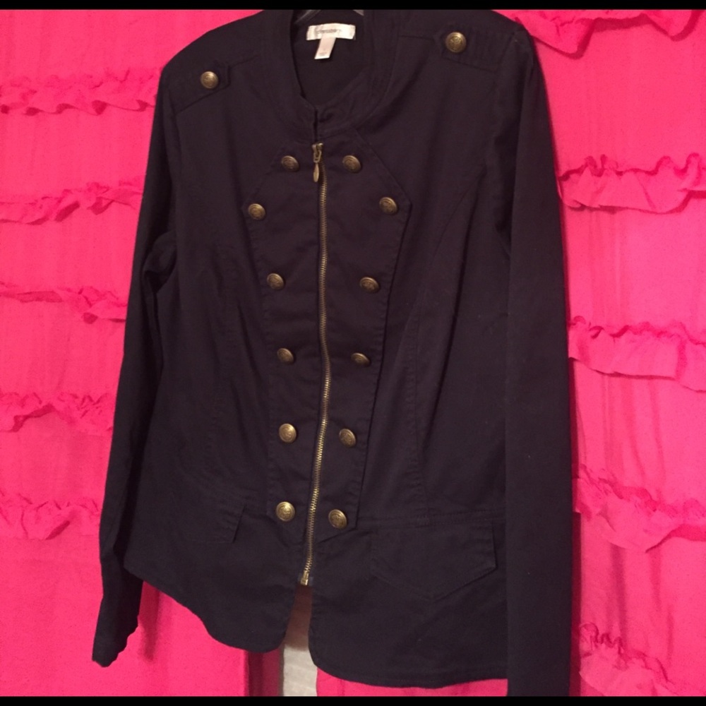 NWT Dressbarn Military Style Blazer