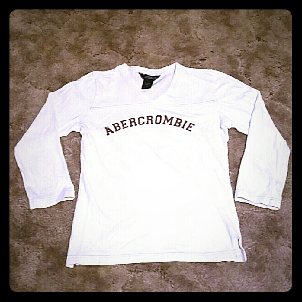 Abercrombie 3/4 Sleeve Ringer Shirt
