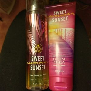 B&BW mist and lotion