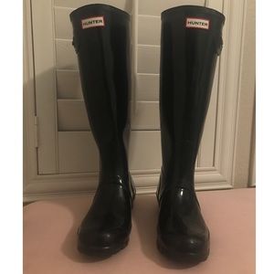 ‼️REDUCED‼️ Black Hunter rain boots