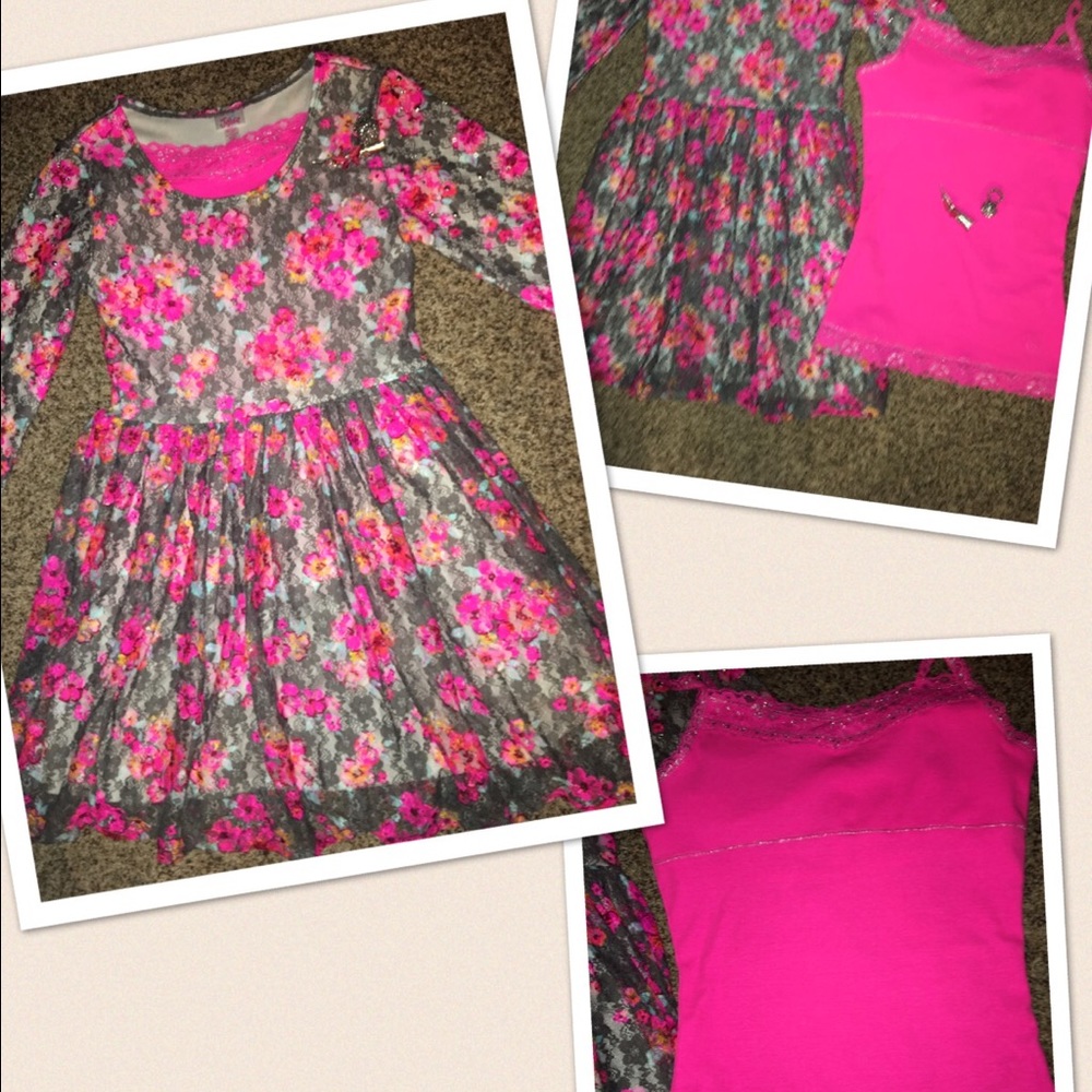 New Justice Dress & Cami Sz 16 & free Bonus EASTER