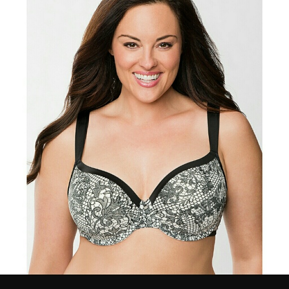 Cacique Other - Cacique Plus Size Bra Wide Straps Comfort Bralette