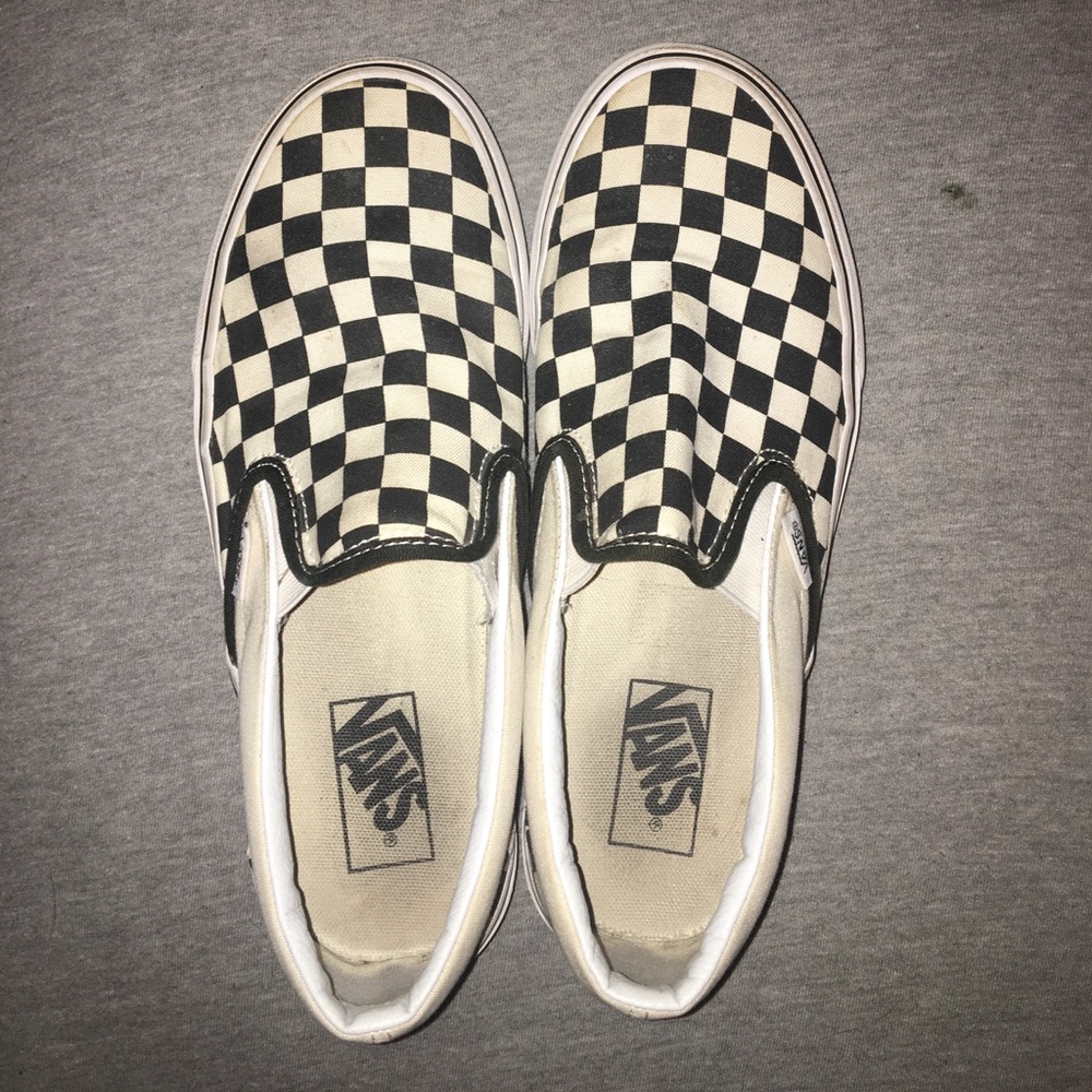 Checkered Vans