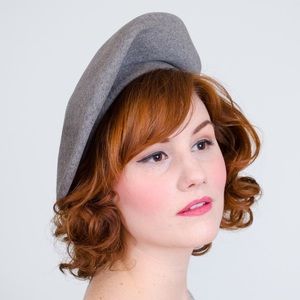 Vintage 1940s wool beret, perfect condition!