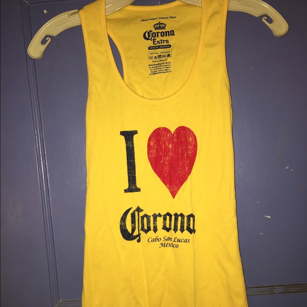 Corona tank top