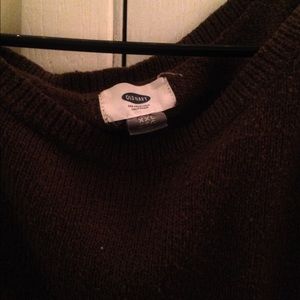 Brown boatneck Old Navy Sweater