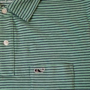 Vineyard Vines Striped Polo S