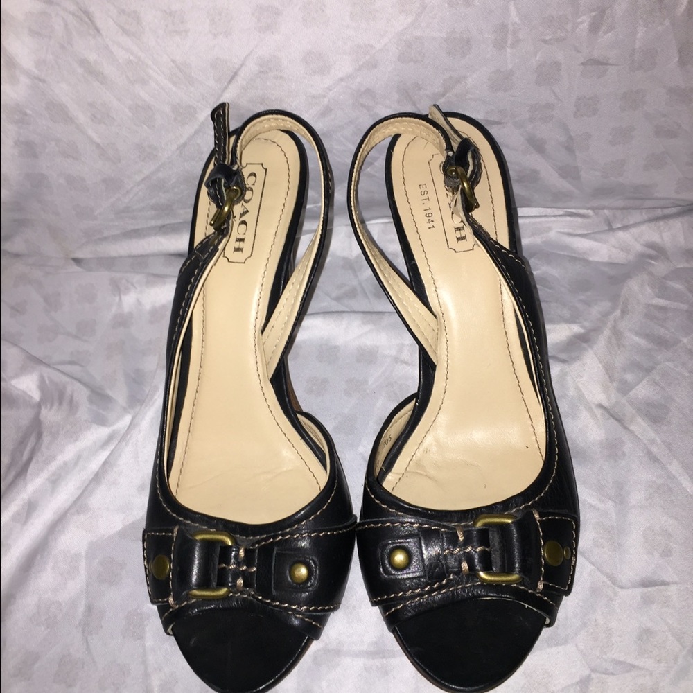 Coach Sling Back