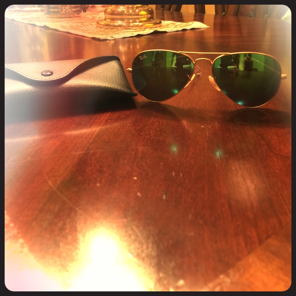 Authentic Ray Ban Sun Glasses