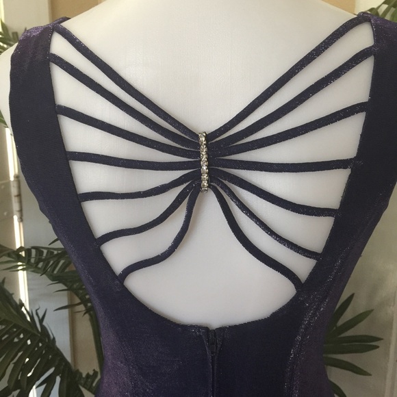 Purple Mini Dress - Picture 4 of 5