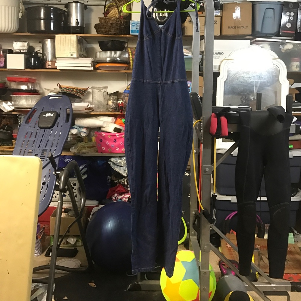 Vintage Denim halter jumper