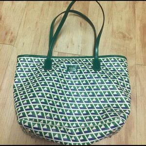 Ralph Lauren romilly tote medium green