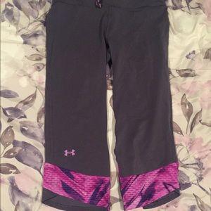 EUC Under Armor Running Tights