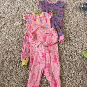3 piece bundle of Children's Place Pajamas