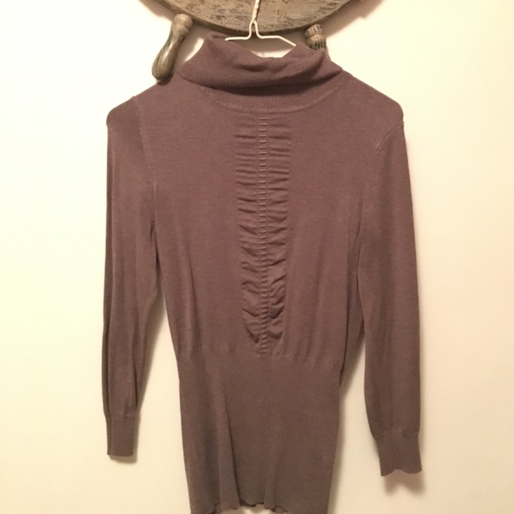 Express 3/4 length turtle neck sweater size S.