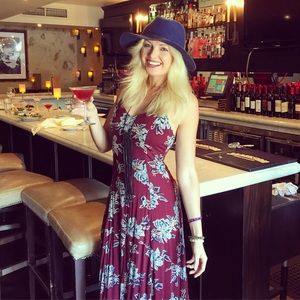 Abercrombie & Fitch Floral Maxi Dress Size XS