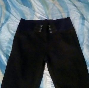 Black stretchy skinny jeans