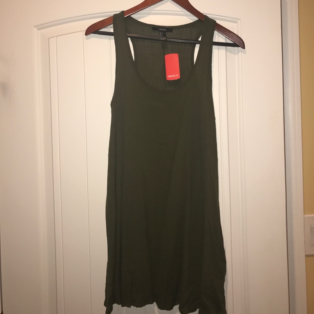 Forever 21 Short olive Dress