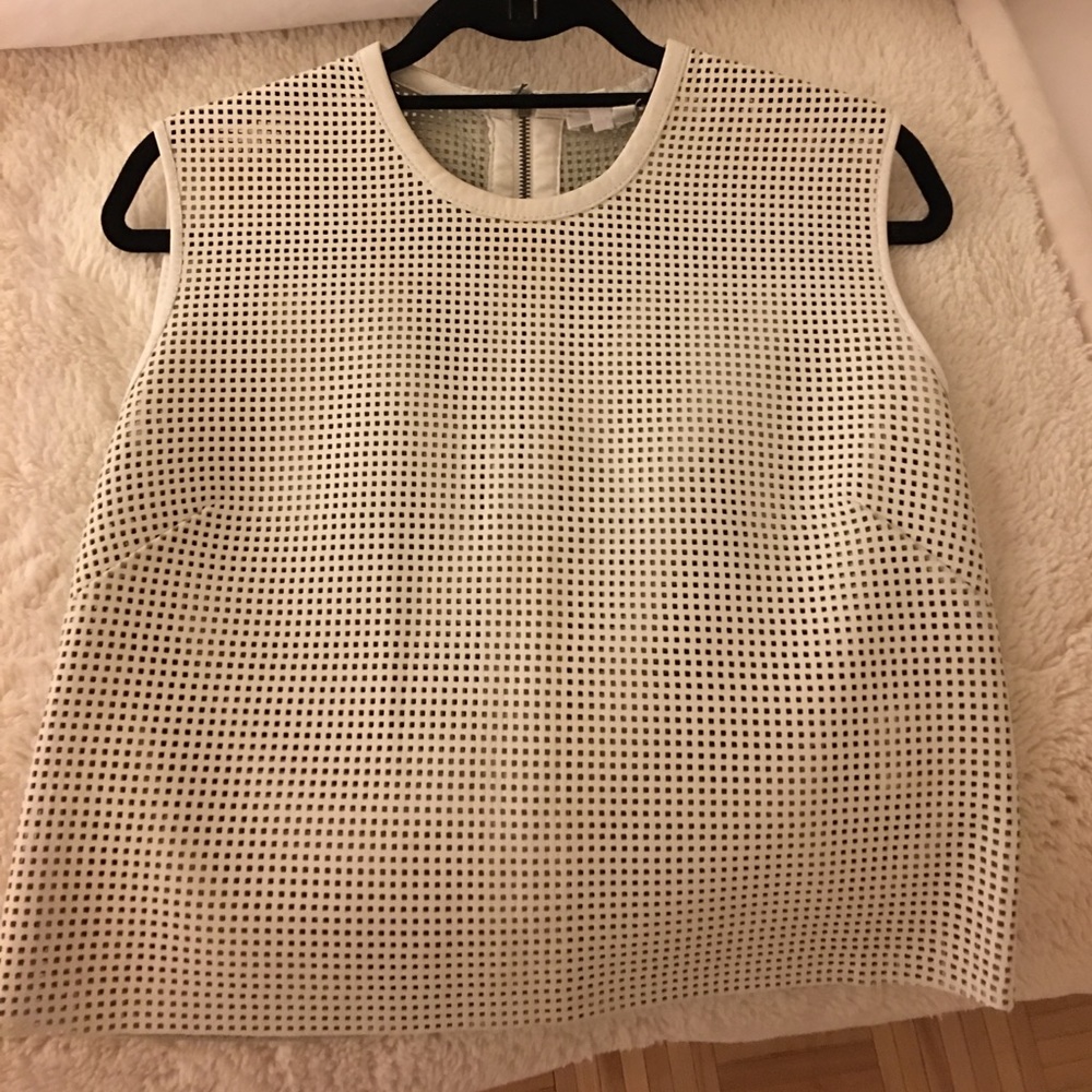 Helmut Lang Leather Tank