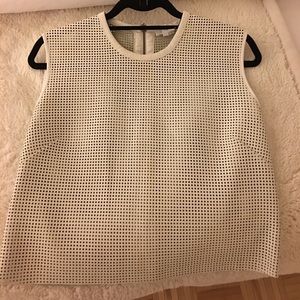 Helmut Lang Leather Tank