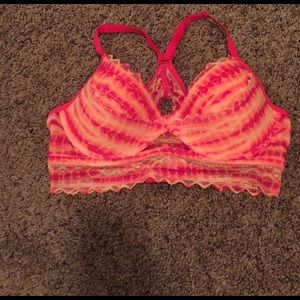 PINK bralette bandeau worn once!