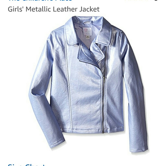 Children's Place Jackets & Coats Children Place Girls Motto Leather