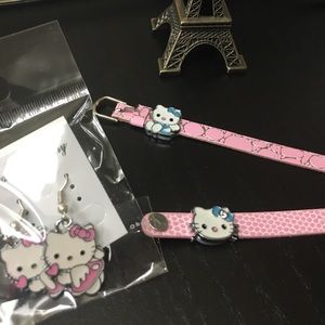 Hello Kitty jewelry lot earrings bracelet ring