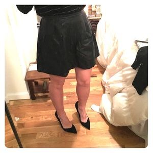 Rebecca Taylor leather skirt