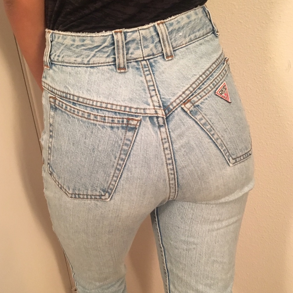 Vintage Guess Mom Jeans High waist w/ Zipper