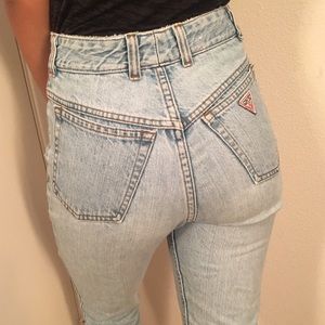Vintage Guess Mom Jeans High waist w/ Zipper