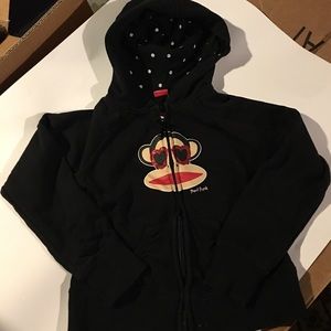Girls Paul Frank Black Hoodie Girls Paul Frank Black Hoodie