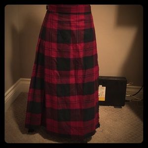 Vintage tartan kilt