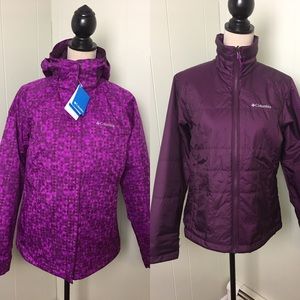 COLUMBIA Cabin Chills 3 in 1 Interchange Jacket