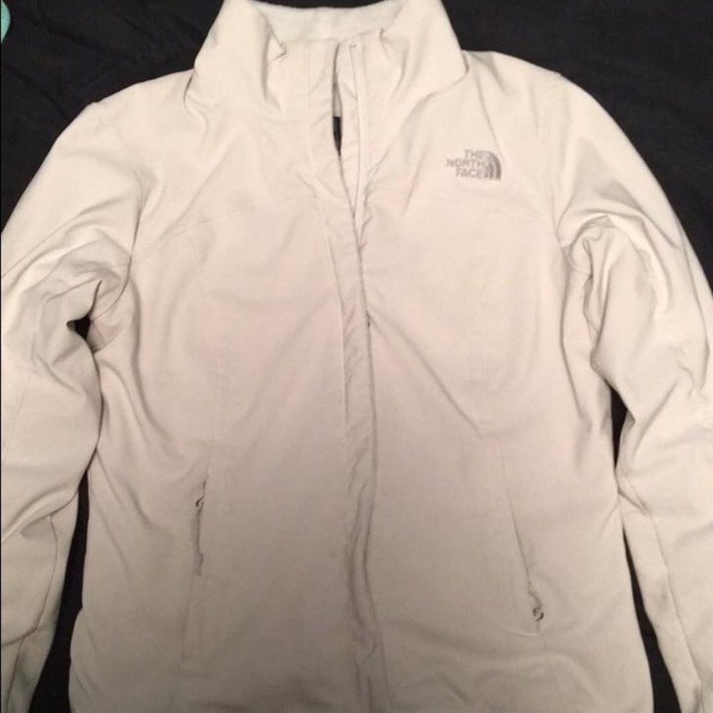 Cream/off-white north face